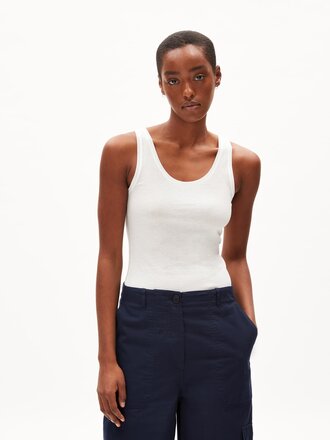 Armedangels Haut en coton biologique Belisaa . Off white Armedangels Haut en coton biologique Belisaa . Off white