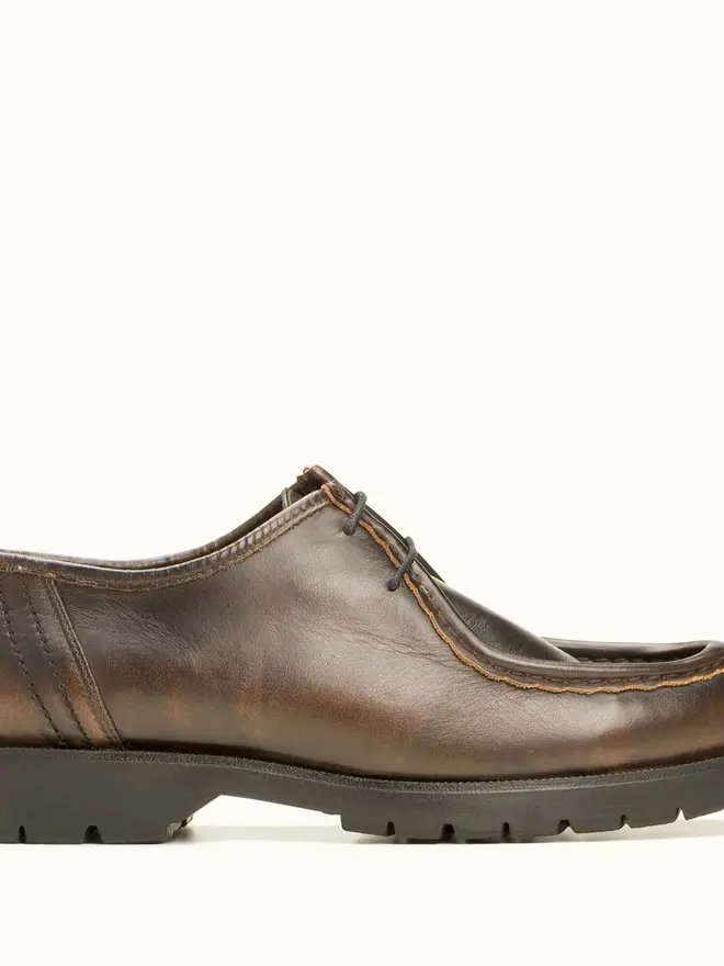 Padror Leather Laced Shoes. Black - Betina Lou Padror Leather Laced Shoes. Black - Betina Lou