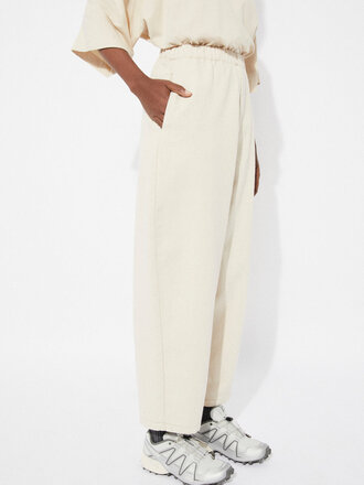 Rita Row Verdaguer maxi pants . Natural