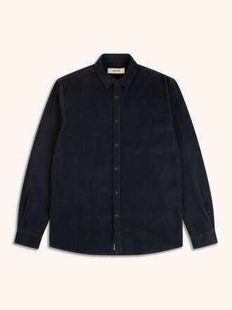 Kestin Chemise Dirleton en velours côtelé . Marine Kestin Chemise Dirleton en velours côtelé . Marine