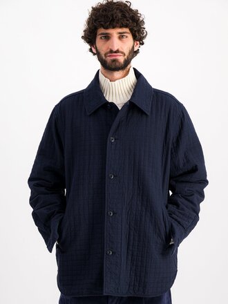Parages Sumo quilted jacket . Navy Parages Sumo quilted jacket . Navy