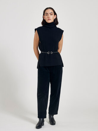 Maska Veste en laine Vani . Noir