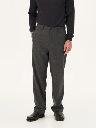 Noyoco Lepic 100% wool pants . Slate Noyoco Lepic 100% wool pants . Slate
