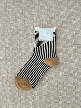 Hansel from Basel Corbusier socks . Black and White