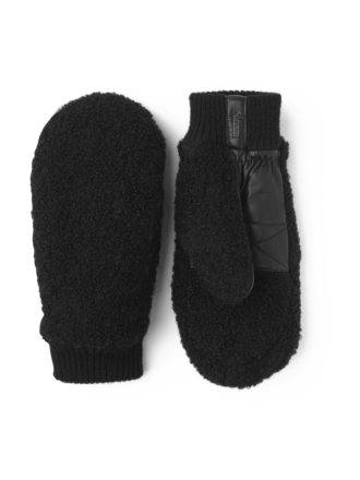 Hestra Emilia Mitts . Black Hestra Emilia Mitts . Black