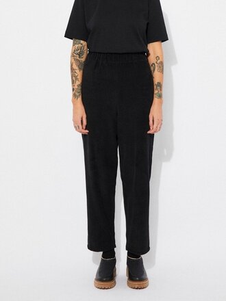 Rita Row Pantalon en corduroy Bovinar . Noir Rita Row Pantalon en corduroy Bovinar . Noir