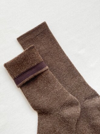 Le Bon Shoppe Camper socks . Wood