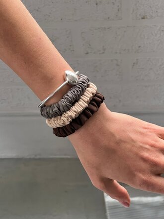 A Bronze Age Super Sport Scrunchie -  3 Pack . Quiet luxury