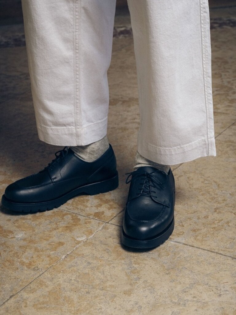 Frodan laced leather derbies . Black - Betina Lou Frodan laced leather derbies . Black - Betina Lou