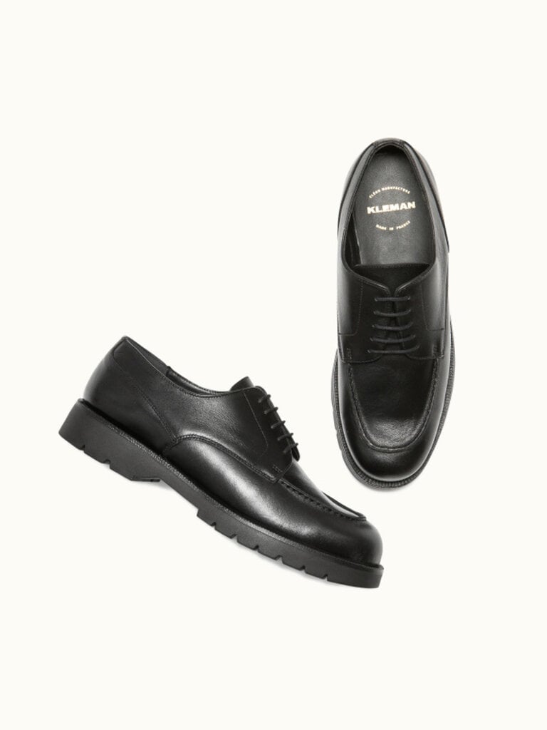 Frodan laced leather derbies . Black - Betina Lou Frodan laced leather derbies . Black - Betina Lou