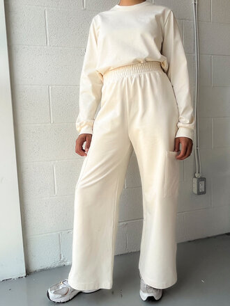 Okayok Pantalon lounge à poche cargo Coco . Naturel Okayok Pantalon lounge à poche cargo Coco . Naturel