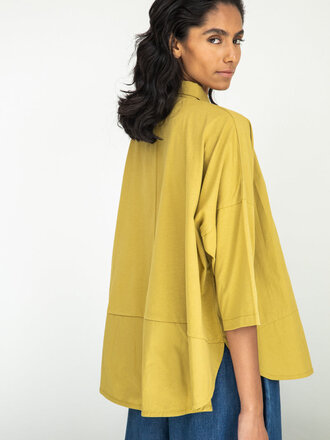 Beaumont Organic Chemise en coton bio Lissie . Olive