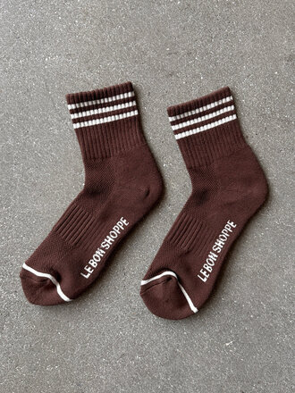 Le Bon Shoppe Chaussettes Girlfriend . Acajou Le Bon Shoppe Chaussettes Girlfriend . Acajou