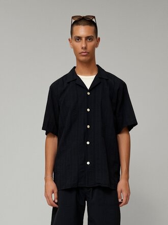Forét Chemise en coton bio Peer . Noir Forét Chemise en coton bio Peer . Noir