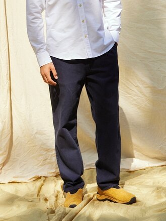 Forét Clay Organic cotton pants . Navy Forét Clay Organic cotton pants . Navy