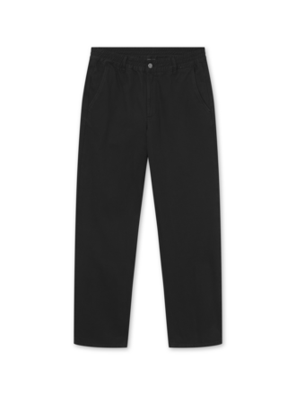 Forét Pantalons en coton bio Clay . Noir