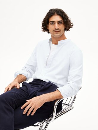 Armedangels Tomaasas Organic cotton shirt . Morning Sky Armedangels Tomaasas Organic cotton shirt . Morning Sky