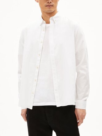 Armedangels Chemise en coton bio Quaasa . Blanc Armedangels Chemise en coton bio Quaasa . Blanc