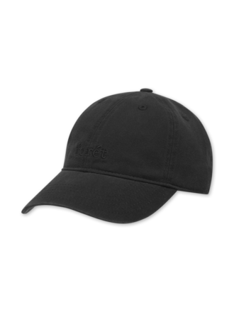 Forét Hawk Organic cotton cap . Black