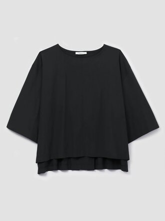 Beaumont Organic Shay Organic cotton top . Black Beaumont Organic Shay Organic cotton top . Black