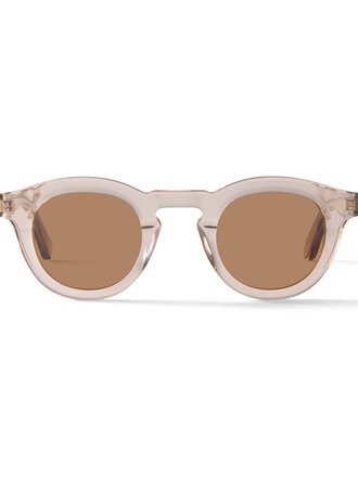 French Kiwis Jude unisex sunglasses . Clear mocha