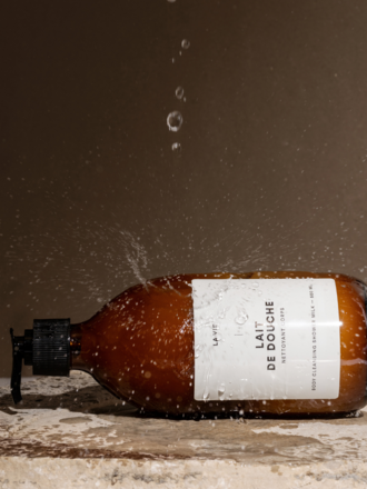 La Vie Apothicaire Body cleansing shower milk . Lime Bergamot