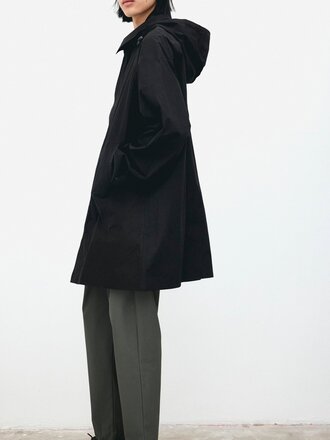 Unfeigned Unisex waterproof parka . Dark navy