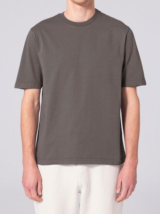 Unfeigned T-Shirt en coton bio Basic . Gris gargoyle Unfeigned T-Shirt en coton bio Basic . Gris gargoyle