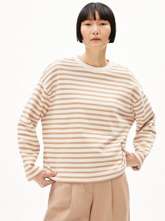 Armedangels Frankaa Maarlen Sweatshirt Stripe Undye Produktbild-Vorschau 11