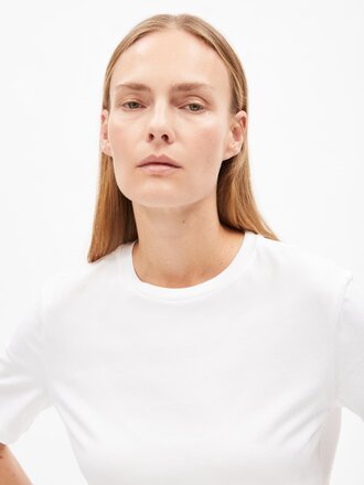 Armedangels T-Shirt en coton biologique Lualaa . Blanc Armedangels T-Shirt en coton biologique Lualaa . Blanc