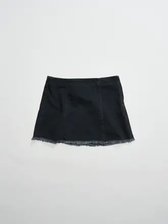 Permanent Vacation Mini-jupe en denim View . Noir Permanent Vacation Mini-jupe en denim View . Noir