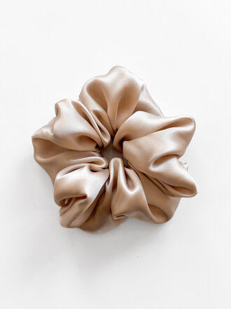 A Bronze Age Large scrunchie . Champagne