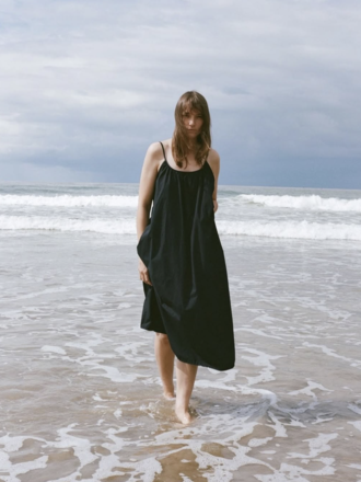 Shaina Mote Nantes Dress . Onyx
