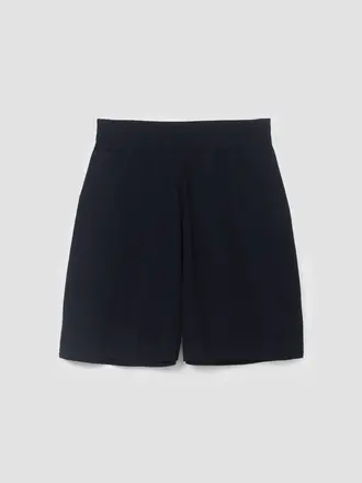 Beaumont Organic Gilma-Jane organic cotton shorts . Black