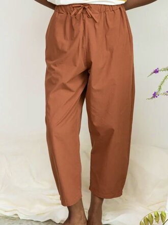 Beaumont Organic Cedar Organic cotton pants . Russet Beaumont Organic Cedar Organic cotton pants . Russet