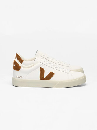 Veja Chaussures Campo Chromefree  . Blanc Cognac