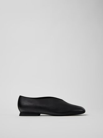 Camper Casi Myra leather ballerinas . Black