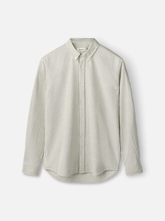 Forét Life organic cotton shirt . Green and Cloud