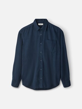 Forét River corduroy shirt . Navy Forét River corduroy shirt . Navy