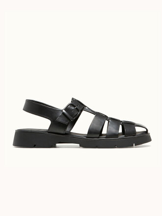 Kleman Sandales fisherman unisexes Babord VGT . Noir