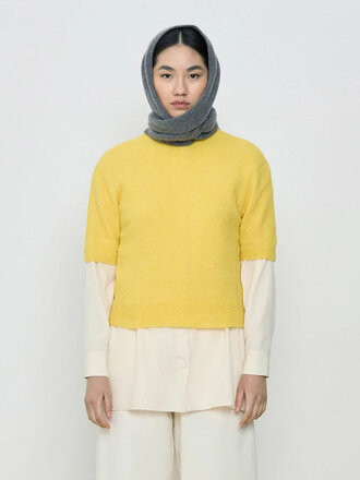 Diarte Grand foulard triangle Grana . Gris Diarte Grand foulard triangle Grana . Gris