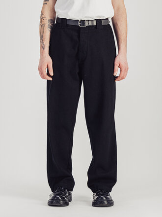 Parages Pantalon Dad en denim . Noir Parages Pantalon Dad en denim . Noir