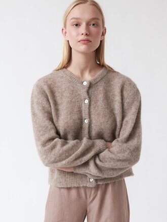 AMT Studio Cardigan Galeta . Visone AMT Studio Cardigan Galeta . Visone