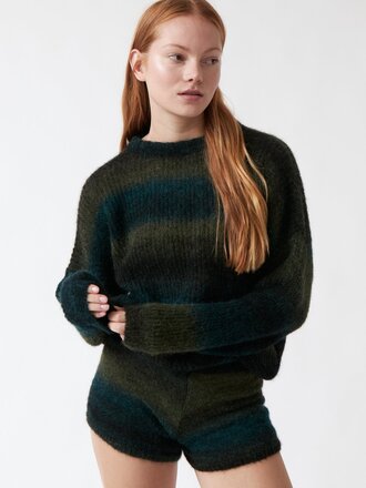 AMT Studio Jade unisex Sweater . Green Gradient