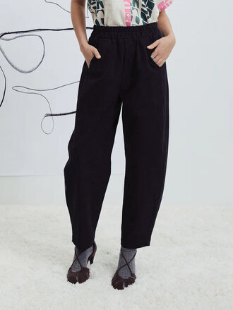 Eve Gravel Pantalon Harisha . Noir Eve Gravel Pantalon Harisha . Noir