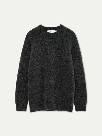 La Paz Delgado sweater . Black sand