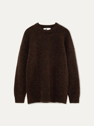 La Paz Delgado sweater . Brown