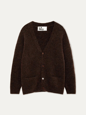 La Paz Cardigan Queiroz . Brun La Paz Cardigan Queiroz . Brun