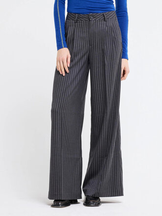 Our Sister Pan smokey pants . Grey stripes