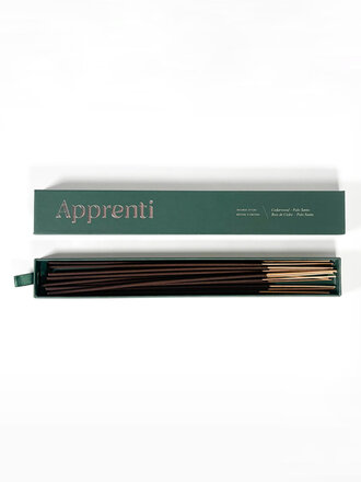 Apprenti Bâtons d'encens naturel . Bois de cèdre & Palo Santo Apprenti Bâtons d'encens naturel . Bois de cèdre & Palo Santo